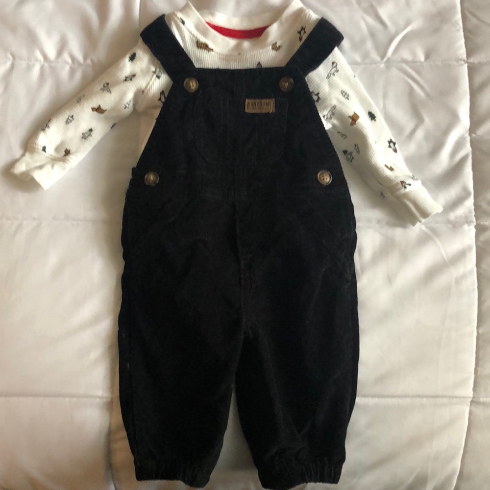 Carter’s 3M boys overall outfit